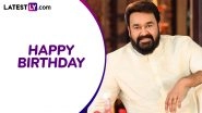 Mohanlal HD Images, Wallpapers and Birthday Captions for Free Download Online: Celebrate Malayalam Superstar&rsquo;s 65th Birthday