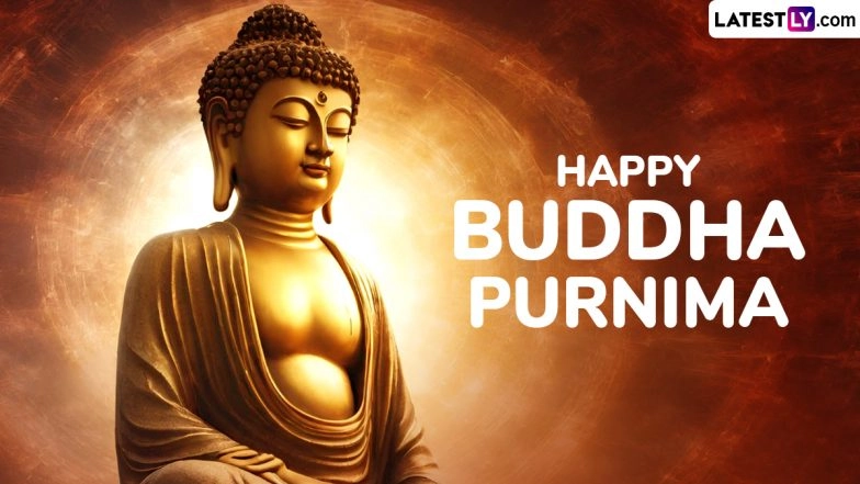 Buddha Purnima 2025 Greetings, Images and Messages: Celebrate the Birth, Enlightenment and Wisdom of Lord Buddha