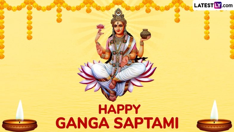 Ganga Saptami 2025 Wishes: Share WhatsApp Messages, Maa Ganga Images, HD Wallpapers, Quotes and Greetings To Celebrate Ganga Jayanti