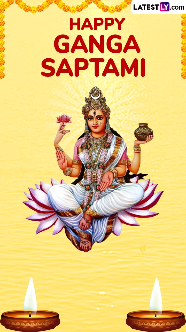Happy Ganga Saptami 2025 Wishes: Messages and Wallpapers To Share With Loved Ones