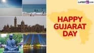 Gujarat Foundation Day 2025 Wishes and Images: Post Quotes, Poster, Messages, Greetings and HD Wallpapers To Celebrate Gujarat Sthapana Divas