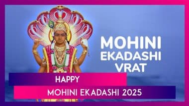 Happy Mohini Ekadashi Vrat 2025 Greetings: Wishes, Messages & Blessings For A Divine Day