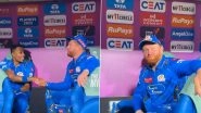&lsquo;Not Sure About It&hellip;&rsquo; Jonny Bairstow&rsquo;s Reaction As Hardik Pandya Speaks Hindi While Praising England Star&rsquo;s Mumbai Indians Debut in GT vs MI IPL 2025 Eliminator (Watch Video)
