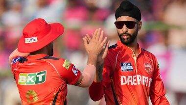 IPL 2025: Punjab Kings Spinner Harpreet Brar Dedicates 'Player of the Match' Award Against Rajasthan Royals to His Wife