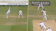 Harry Brook Grabs Stunning One-Handed Catch in Slip Cordon to Dismiss Wesley Madhevere During ENG vs ZIM One-Off Test 2025 (Watch Video)