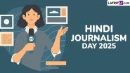 Hindi Journalism Day 2025 Date, History and Significance: Tracing the Roots and Role of Hindi Media in India