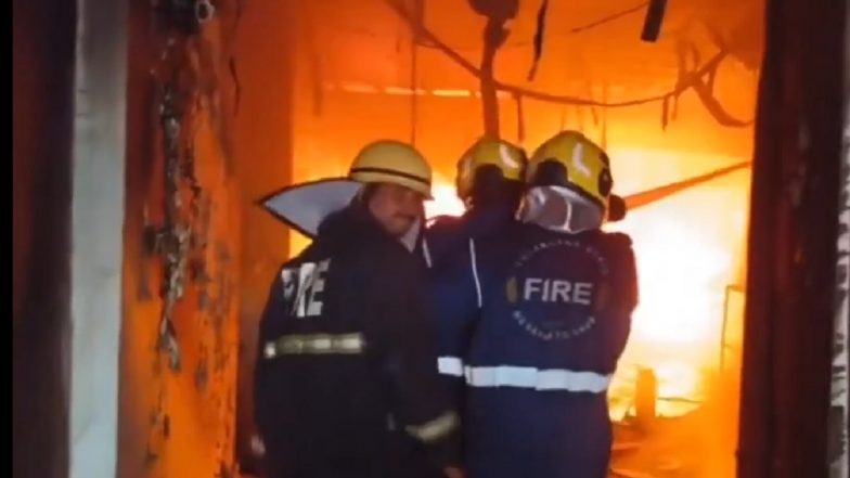 Hyderabad Fire: President Droupadi Murmu Expresses Grief Over Loss of Lives in Blaze at Gulzar Houz Near Charminar, Prays for Swift Recovery of Injured