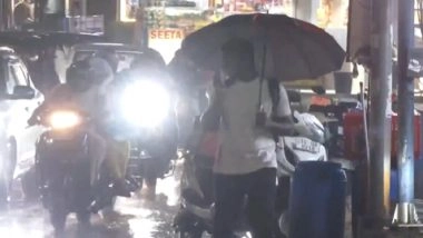 Telangana Rains: Heavy Rainfall Lashes Several Parts of Hyderabad (Watch Video)