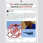 Fact Check: IAF Pilot Died After Pakistan Air Force Shot MiG-29 UPG Jet Over Ramban in Jammu and Kashmir? PIB Debunks Fake News Going Viral on Social Media