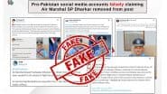 Air Marshal Sujeet Pushpakar Dharkar Sacked For Refusing To Fight War Against Pakistan After Pahalgam Attack? PIB Fact Check Debunks Viral Claim by Pro-Pakistan Social Media Accounts
