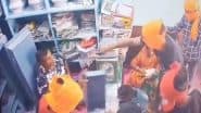 Robbery Caught on Camera in Muzaffarpur: Armed Gang Loots Jewellery Store in Broad Daylight, Escapes on Bikes; Video Surfaces
