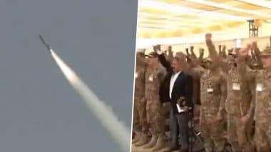Pakistan Conducts Test of Ballistic Missile With Range of 450 km As Tensions With India Spike Following Pahalgam Terror Attack (Watch Video)