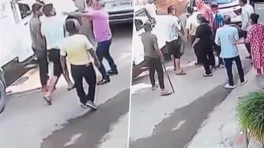 Dehradun: BJP Councillor’s Husband Sanjay Nautiyal Thrashed by Locals After Vehicle Collision, Video Goes Viral