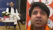 ‘Lord Ram Is Mythological’: BJP Leader Shehzad Poonawalla Slams Rahul Gandhi Over Controversial Remark at US Event, Terms Him ‘Anti-Hindu’ (Watch Video)