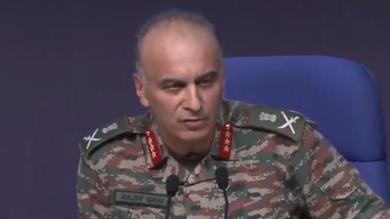 Operation Sindoor Update: &lsquo;Pakistan Army Lost 35&ndash;40 Personnel in Indian Precision Strikes&rsquo;, DGMO Rajiv Ghai Says in Special Briefing