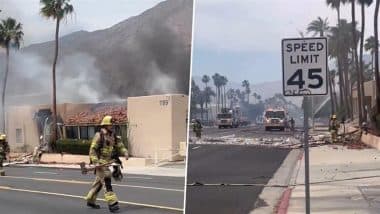 Palm Springs Blast: 1 Person Dead and 5 Injured After Car Explodes Near IVF Facility in California (Watch Video)