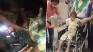 Noida: 7-Year-Old Girl’s Fingers Stuck in Park Bench for 6 Hours in Sector 53, Rescued by Fire Brigade Team (Watch Video)