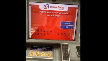 Kannada Language Activist Slams Union Bank After ATM Omits Kannada, Offers Services Only in Hindi and English