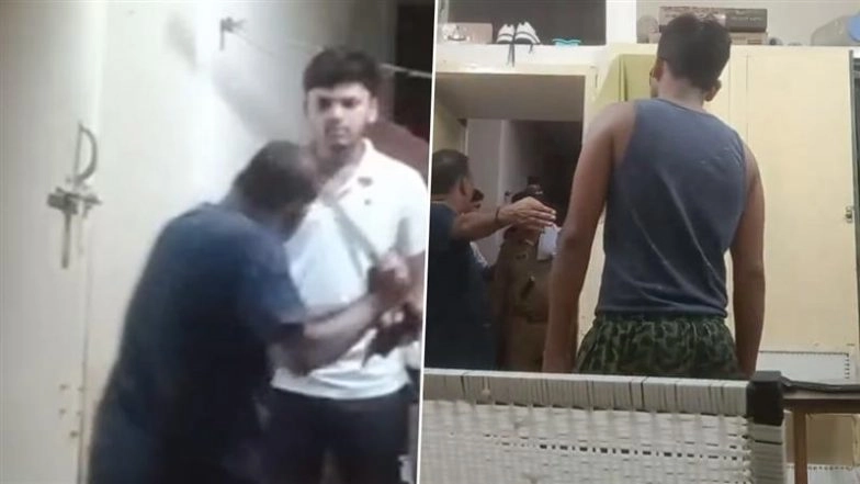 Meerut: Warden Thrashes Students at KP Hostel of Chaudhary Charan Singh University During Night Inspection, Protest Erupts (Watch Video)