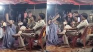 Siwan: Cops Caught Dancing with Orchestra Performers at Wedding in Bihar; SP Suspends Sub-Inspector, Sends Driver Back to Patna After Video Goes Viral