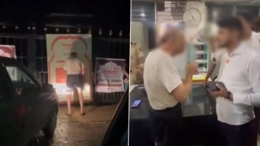 Pune: Man Urinates on Shivsrushti Poster in Ambegaon Budruk, Detained After Video Goes Viral