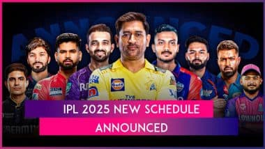 IPL 2025 New Schedule: Indian Premier League Season 18 To Resume on May 17, Final on June 3