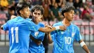 How To Watch India vs Maldives SAFF U-19 Championship 2025 Live Streaming Online in India? Get Free Live Telecast Details of Football Match on TV