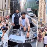 Desi Baraat ‘Shuts Down’ Wall Street: 400-Person Grand Indian Wedding Procession Takes Over NYC Street, Reactions Pour In As Video Goes Viral