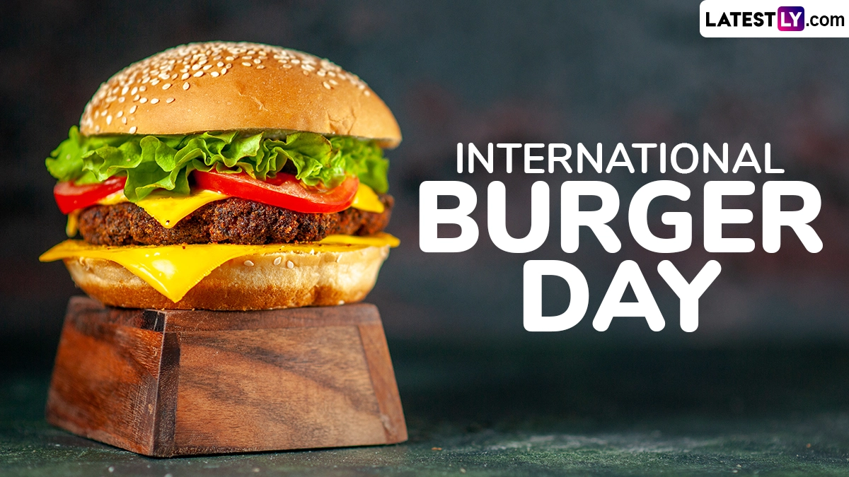 A global celebration of the beloved hamburger, often marked with special deals and grilling.