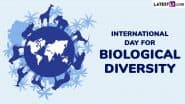 International Day for Biological Diversity 2025 Quotes and Messages: Images, HD Wallpapers, Facebook Greetings and WhatsApp Status To Support Global Biodiversity Conservation