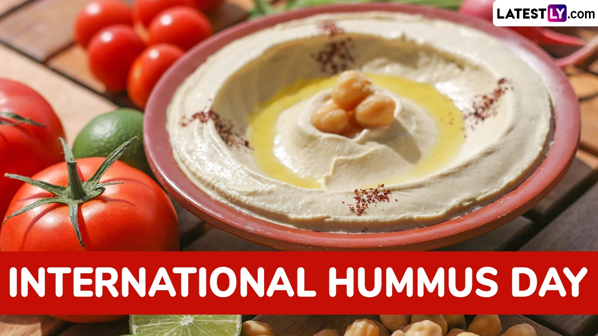 International Hummus Day, celebrated annually on May 13, honors the beloved Middle Eastern spread made from chickpeas, tahini, lemon juice, and garlic.