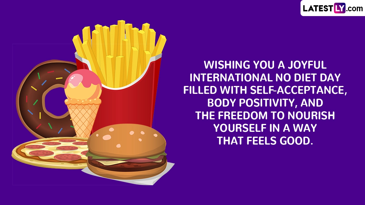 Wishing You a Joyful International No Diet Day Filled With Self-Acceptance, Body Positivity, and the Freedom To Nourish Yourself in a Way That Feels Good.