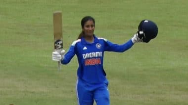 Jemimah Rodrigues Scores Her Second ODI Century During IND-W vs SA-W Women’s Tri-Nation Series 2025 Match, Powers India Women to 337/9