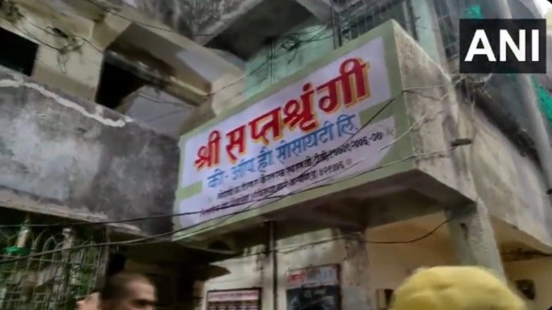 Kalyan Building Collapse: 6 Dead, 5 Rescued After 4th Floor of Shri Saptashringi Building Collapses During Renovation in Maharashtra City (Watch Videos)