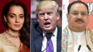 'Regret Posting That': Kangana Ranaut Deletes Post on US President Donald Trump on JP Nadda's Request
