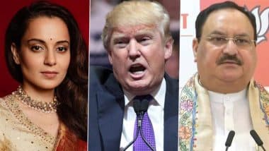 'Regret Posting That': Kangana Ranaut Deletes Post on US President Donald Trump on JP Nadda's Request