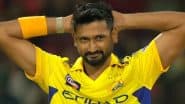Khaleel Ahmed Concedes Most Runs By a Bowler in T20 Cricket Bowling Three or Fewer Overs, Achieves Unwanted Record During RCB vs CSK IPL 2025 Match