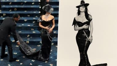 Met Gala 2025: Kim Kardashian Has Awkward Moment With Security Guard Who Trips on Her Gown