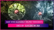 Jammu and Kashmir: Man Who Allegedly Helped Terrorists Dies After Jumping Into River To Escape Security Forces in Kulgam, Video Surfaces