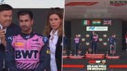 Kush Maini Wins Monaco GP Formula 2 Sprint Race: Watch Video of Indian Motorsport Driver Singing National Anthem After Sensational Victory in Monte Carlo