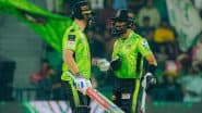 How to Watch LQ vs QG PSL 2025 Free Live Streaming Online? Get TV Telecast Details of Lahore Qalandars vs Quetta Gladiators Pakistan Super League Match