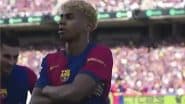 Lamine Yamal Goal Video: Watch Young Sensation Do Kylian Mbappe’s Celebration After Scoring a Brace During Barcelona vs Real Madrid La Liga 2024–25 El Clasico Match