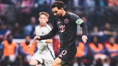 How To Watch Inter Miami vs Vancouver Whitecaps Live Streaming Online? Get Live Streaming Details of CONCACAF Champions Cup 2025 Semi-Final Football Match With Time in IST