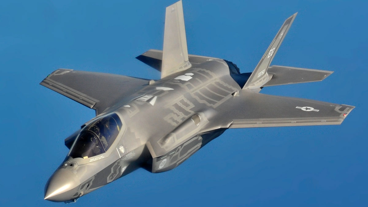F-35 Lightning II, developed by Lockheed Martin, is a multi-role fighter jet designed for both air-to-air and air-to-ground missions.