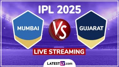 Mumbai Indians vs Gujarat Titans IPL 2025 Free Live Streaming Online: How To Watch MI vs GT Indian Premier League T20 Cricket Match Live Telecast on TV?