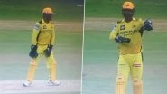 MS Dhoni Throws Hands In Frustration After Teammates Overlook His Instructions While Setting Field During GT vs CSK IPL 2025 Match (Watch Video)