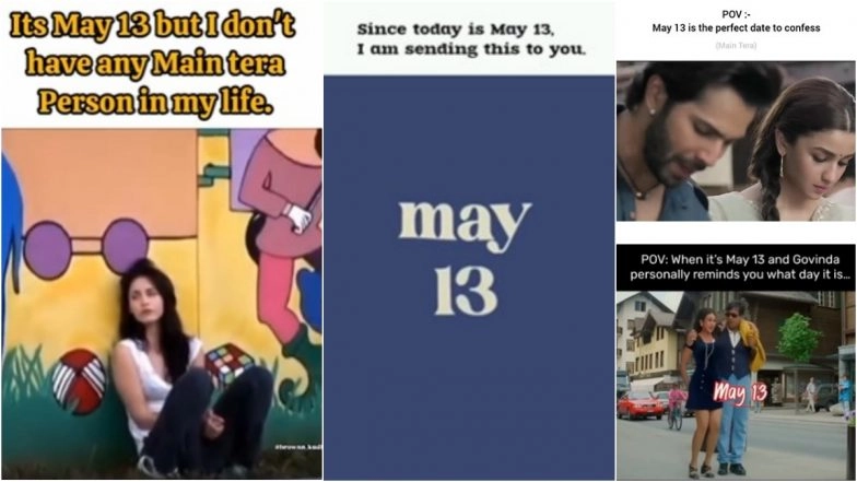 ‘Main Tera’ Edits for May 13, Instagram Reels and Funny Memes Take Over the Internet! Punny Bollywood Lyrics on Today’s Date Will Give You the Dating Ick