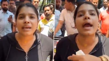 'Nahi Aata Hai Mujhe Marathi': Woman Gets Into Heated Argument With Man Over Speaking Marathi in Maharashtra, Netizens React to Viral Video