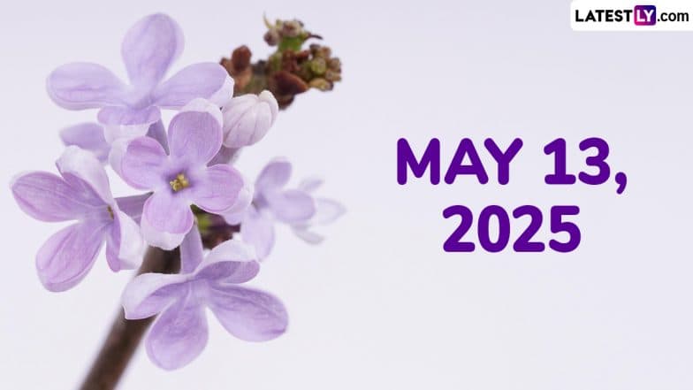 May 13, 2025 Special Days: Which Day Is Today? Know Holidays, Festivals, Events, Birthdays, Birth and Death Anniversaries Falling on Today’s Calendar Date