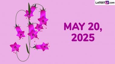 May 20, 2025 Special Days: Which Day Is Today? Know Holidays, Festivals, Events, Birthdays, Birth and Death Anniversaries Falling on Today's Calendar Date